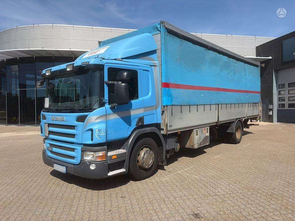Scania P230, бортовые с шторами