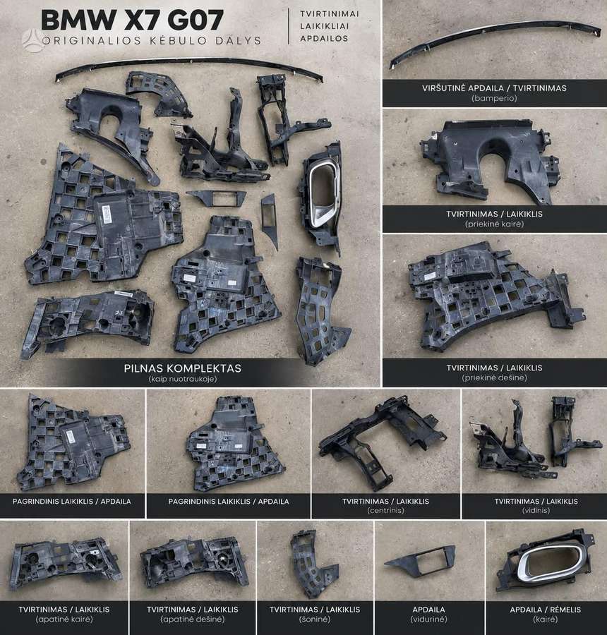 BMW X7 Daugiau info telefonu