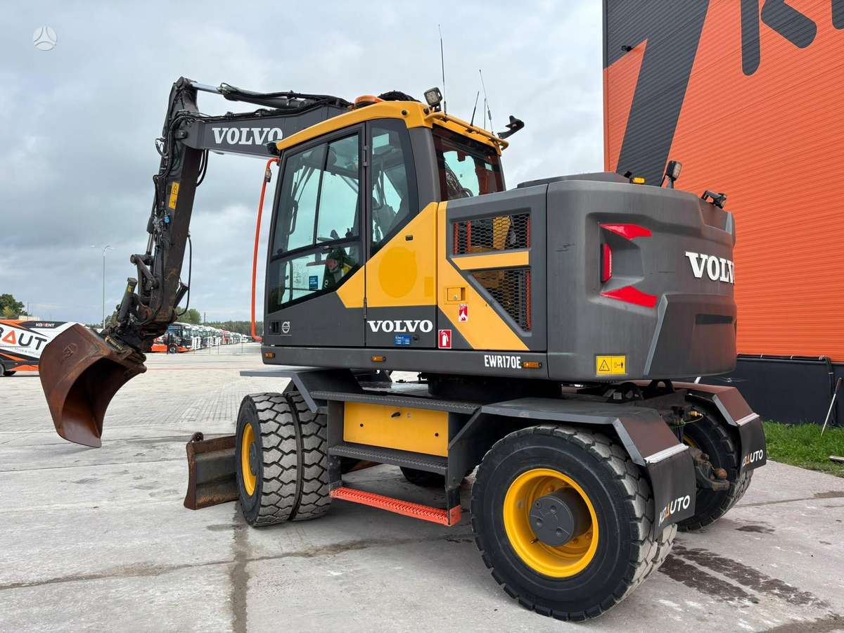 Volvo EWR 170 E, ekskavatoriai