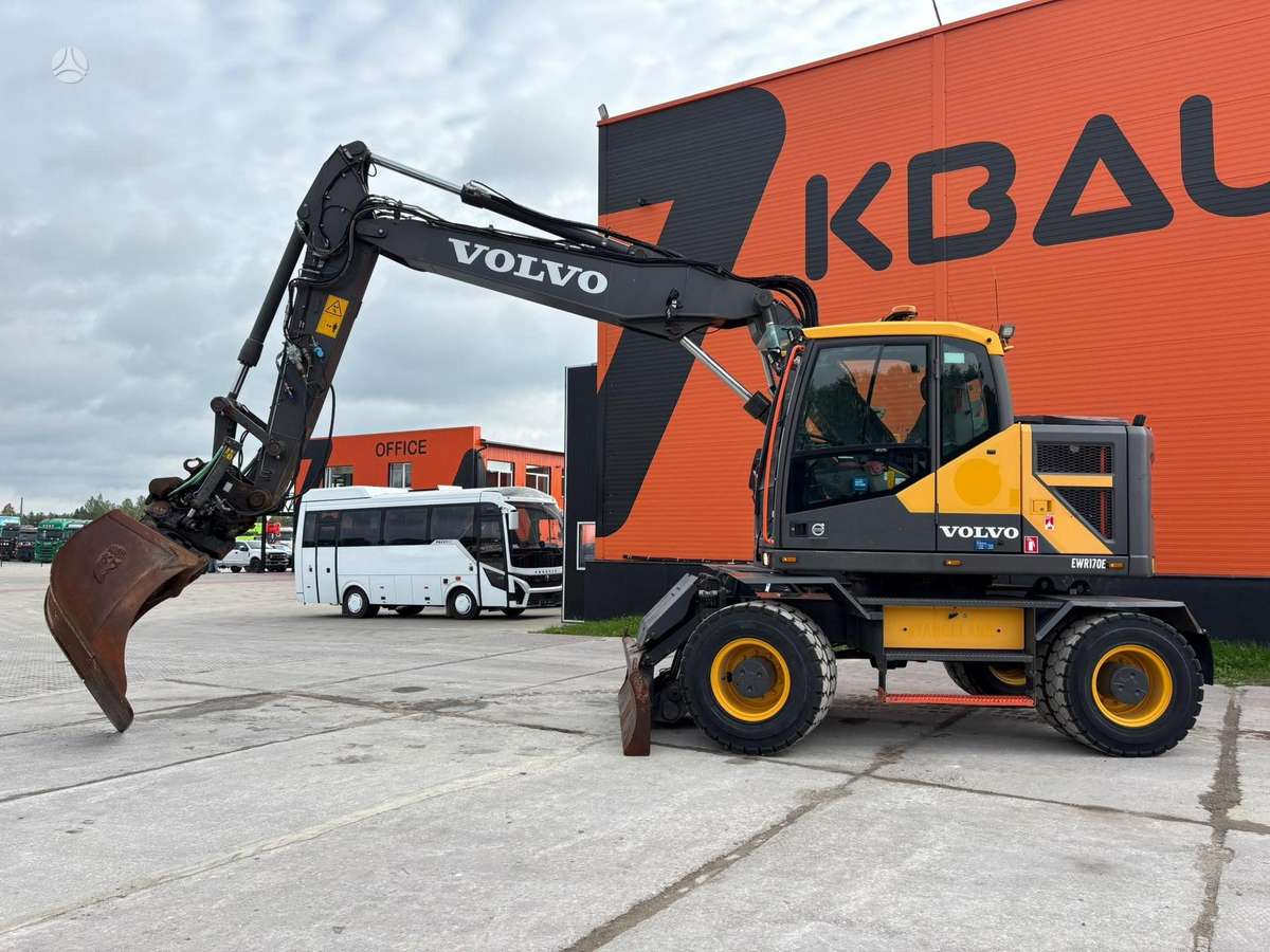 Volvo EWR 170 E, экскаваторы