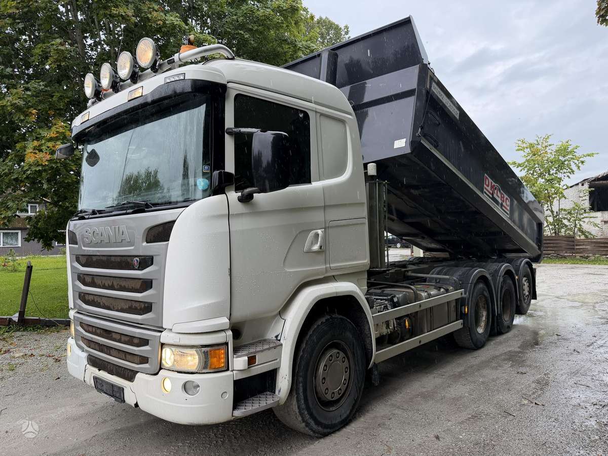 Scania G450 8x4, самосвалы