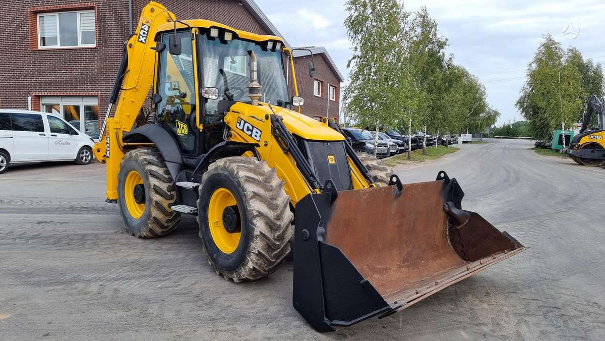 JCB 4 CX, экскаваторные погрузчики