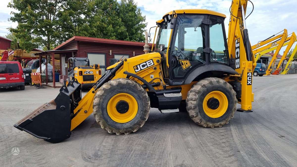 JCB 4 CX, экскаваторные погрузчики