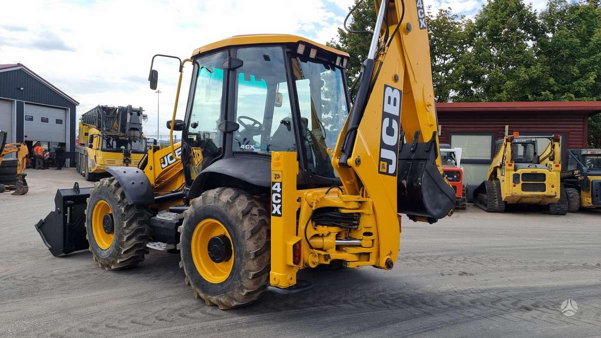 JCB 4 CX, ekskavatoriniai krautuvai