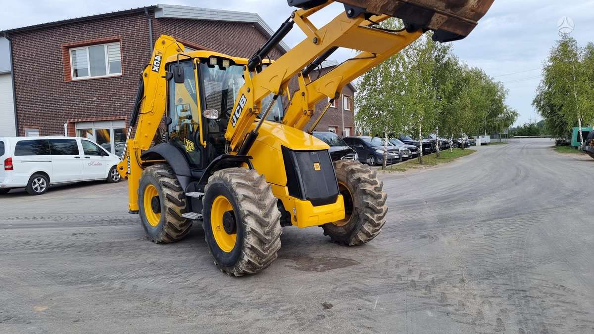 JCB 4 CX, ekskavatoriniai krautuvai
