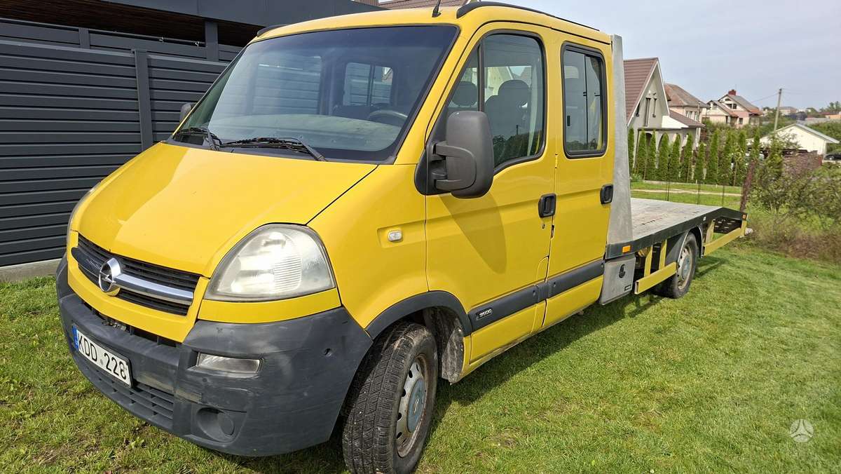 Opel Movano, автовозы