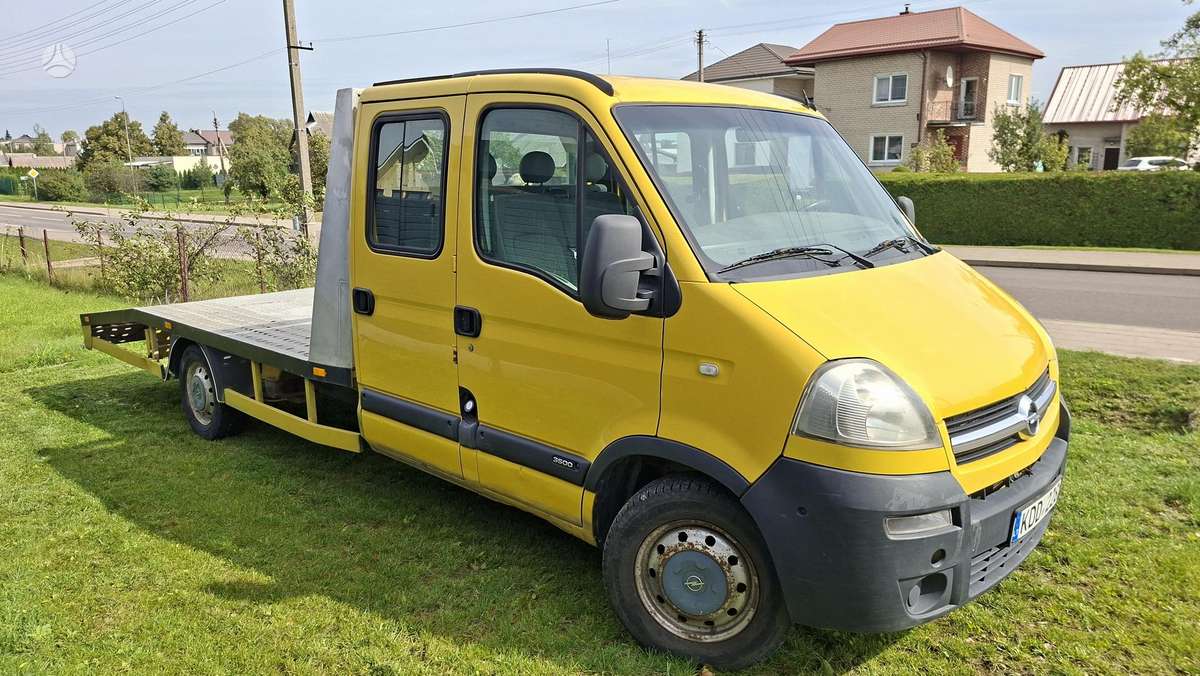 Opel Movano, auto transporters