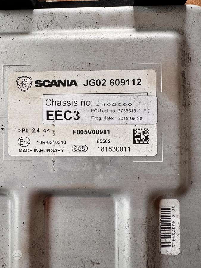 Scania R410 , 2735515 , EEC3, грузовики