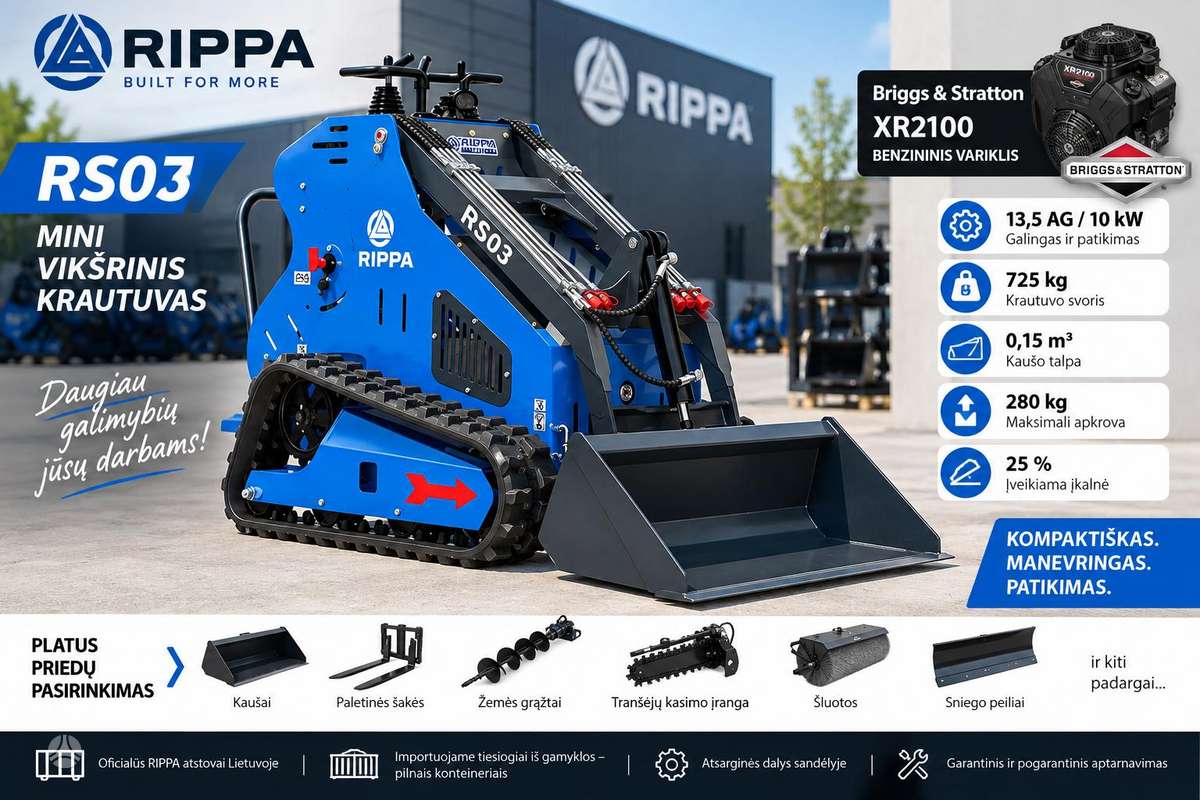 Rippa Rs03, mini loaders