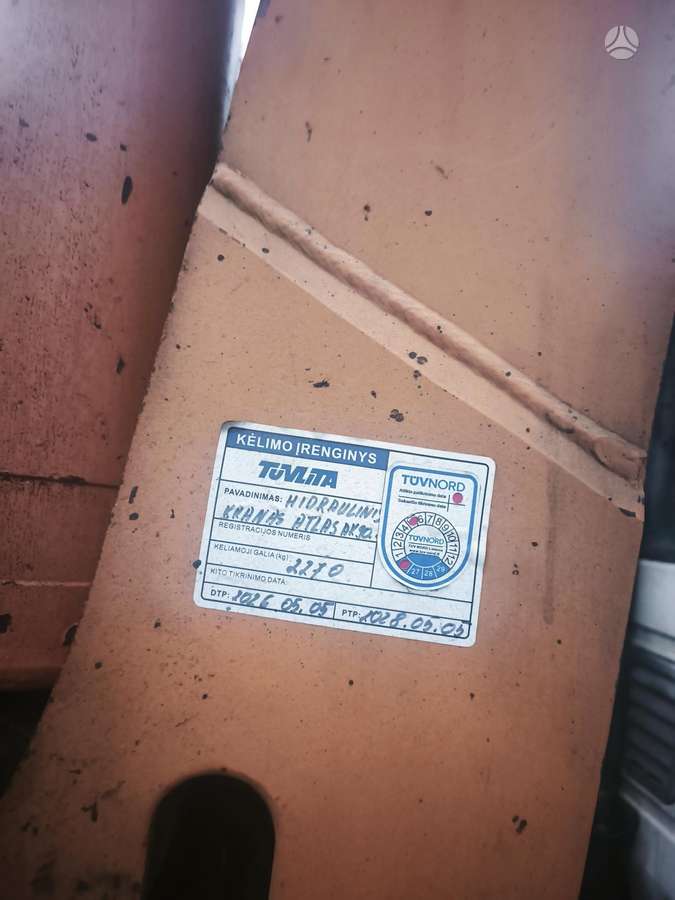 Iveco 230E27, dumpers with crane