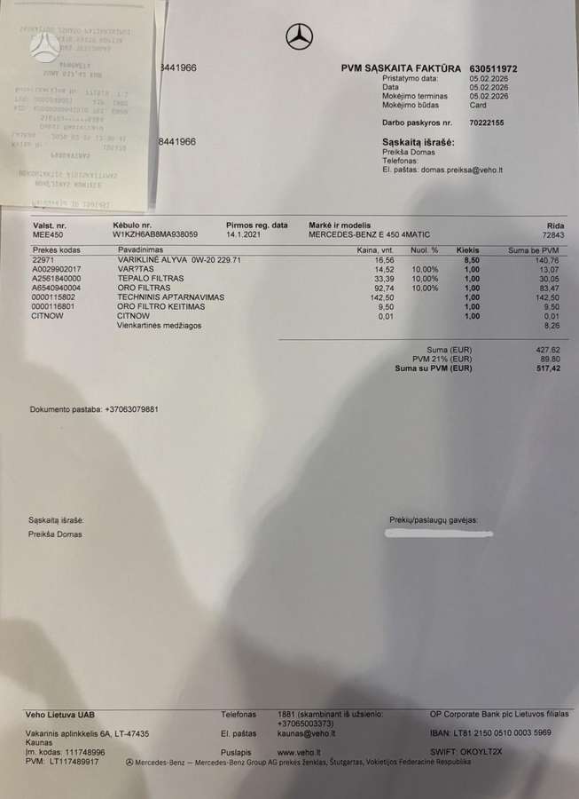 Mercedes-Benz E450, 3.0 l., Универсал
