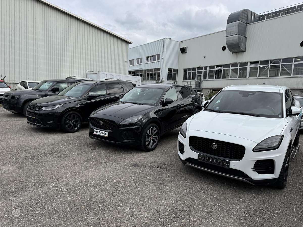 Jaguar E-Pace, 2.0 l., visureigis / krosoveris