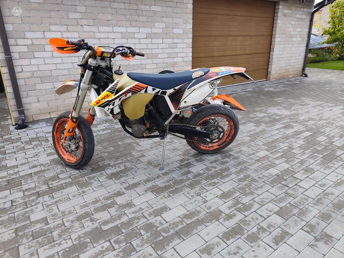 KTM EXC 450cc, street / klasikiniai