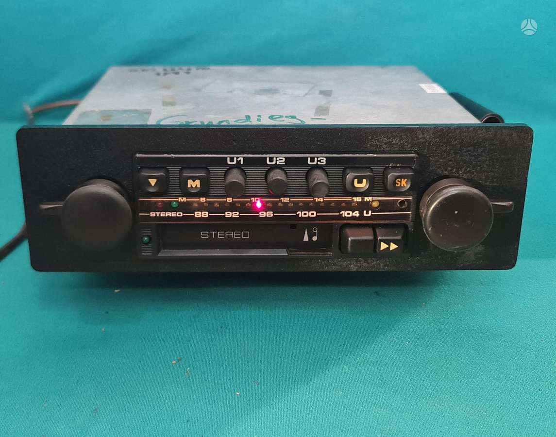 Grundig Wkc 2834, mc magnetolos