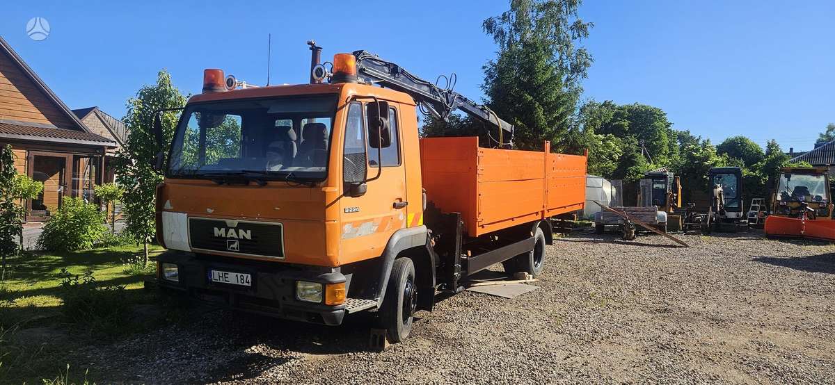 Mercedes-Benz Atego, с краном