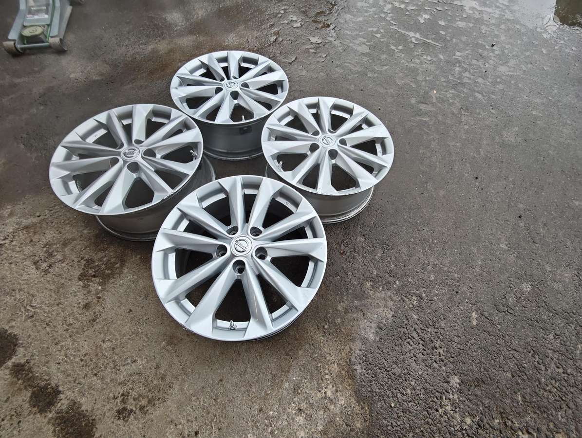 Nissan Qaskai, light alloy, R17