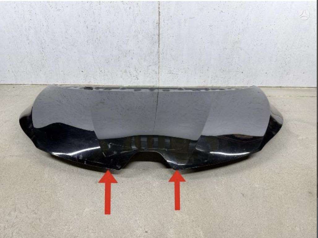 Renault Scenic hood (front, rear)