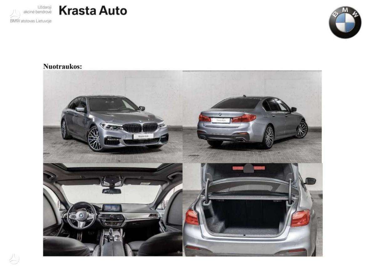 BMW 530, 3.0 l., Седан