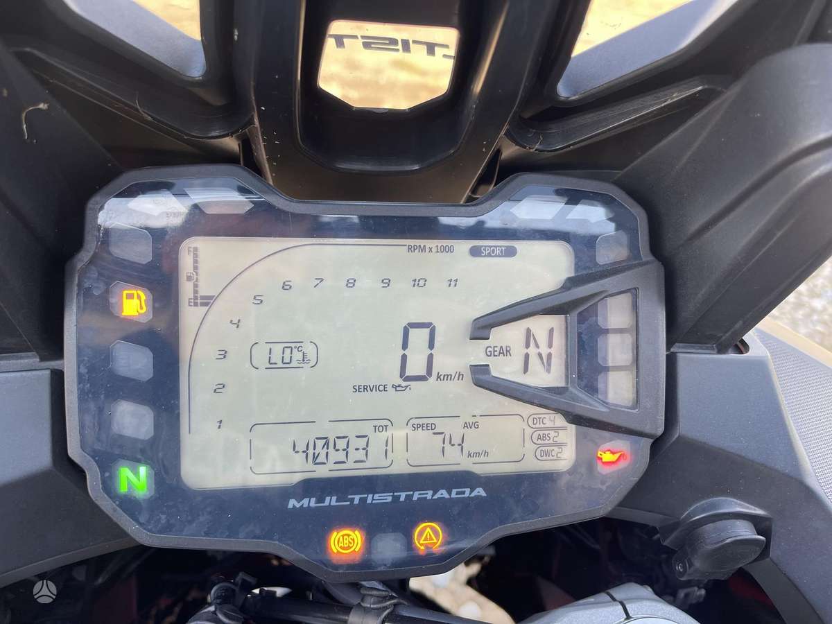 Ducati Multistrada 1200cc, touring / sport touring