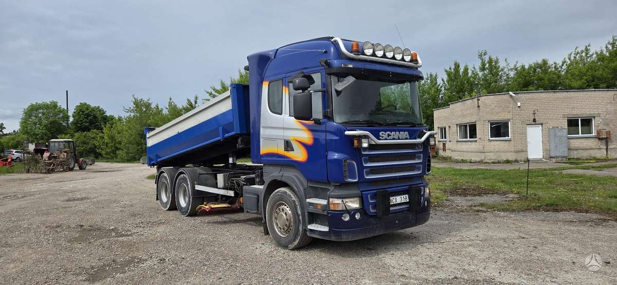 Scania R620, savivarčiai