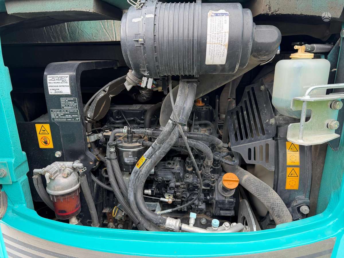 Kobelco SK55SRX-6, mini ekskavatoriai