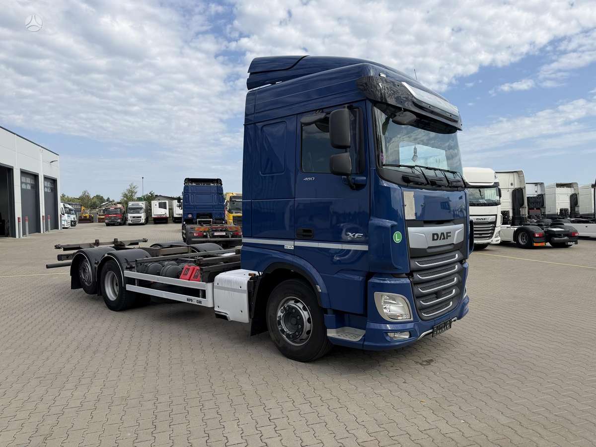 DAF XF 480 FAR RETARDER, шасси
