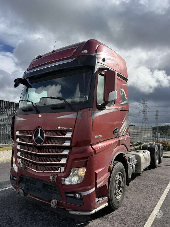 Mercedes-Benz Actros 2663 6X4 / Double chassis /, шасси