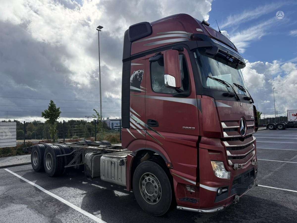 Mercedes-Benz Actros 2663 6X4 / Double chassis /, шасси