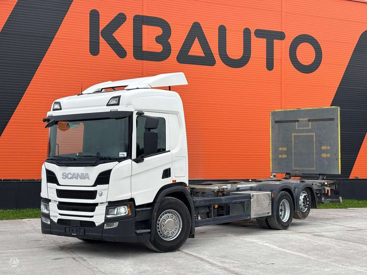 Scania P 500 6x2*4, container trucks