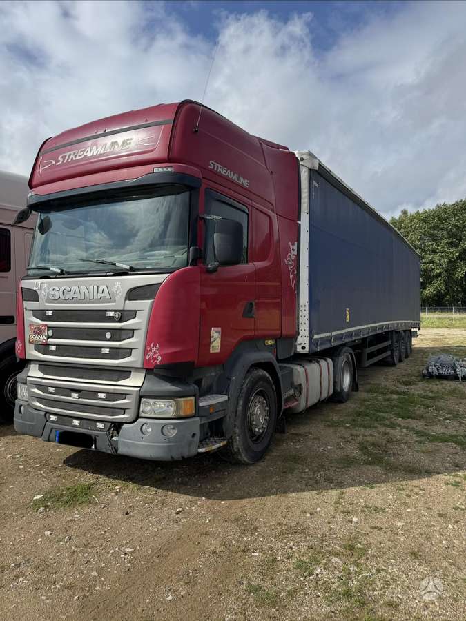 Scania R450, 2 miegamosios vietos