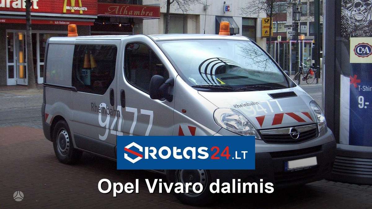 Opel Vivaro, preču