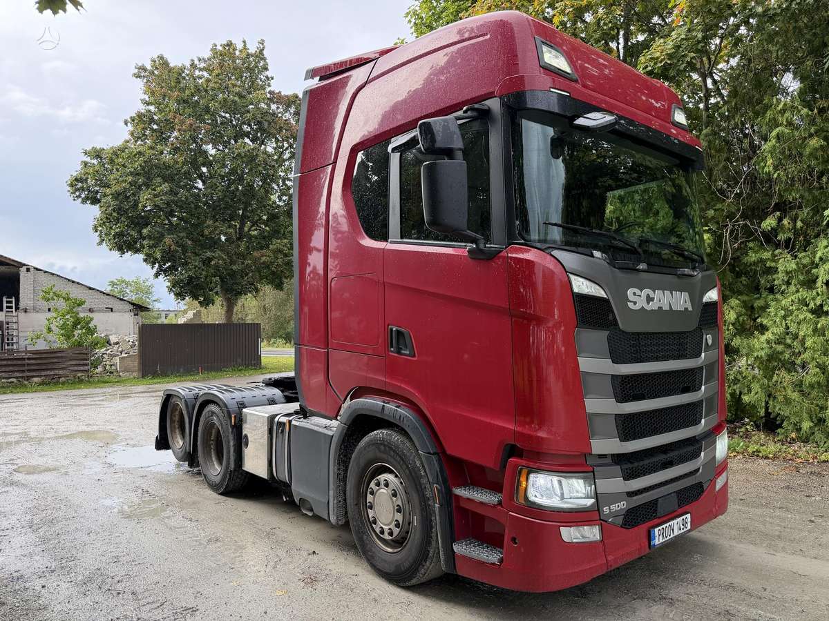 Scania S500 6x2 Hydraulic, double sleeper