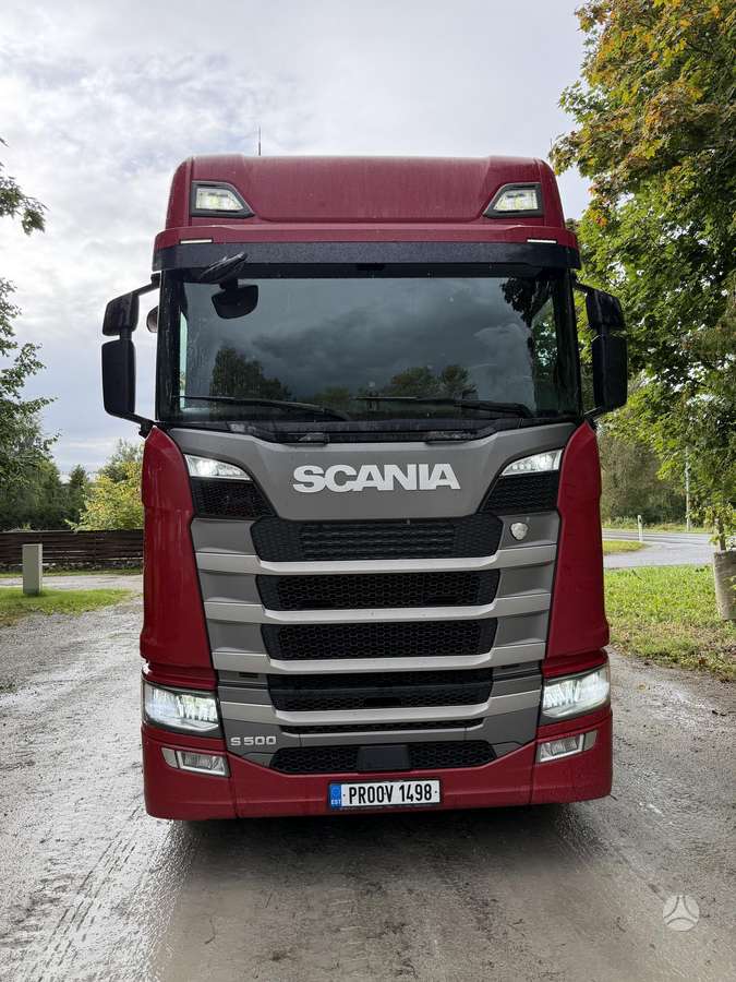 Scania S500 6x2 Hydraulic, double sleeper