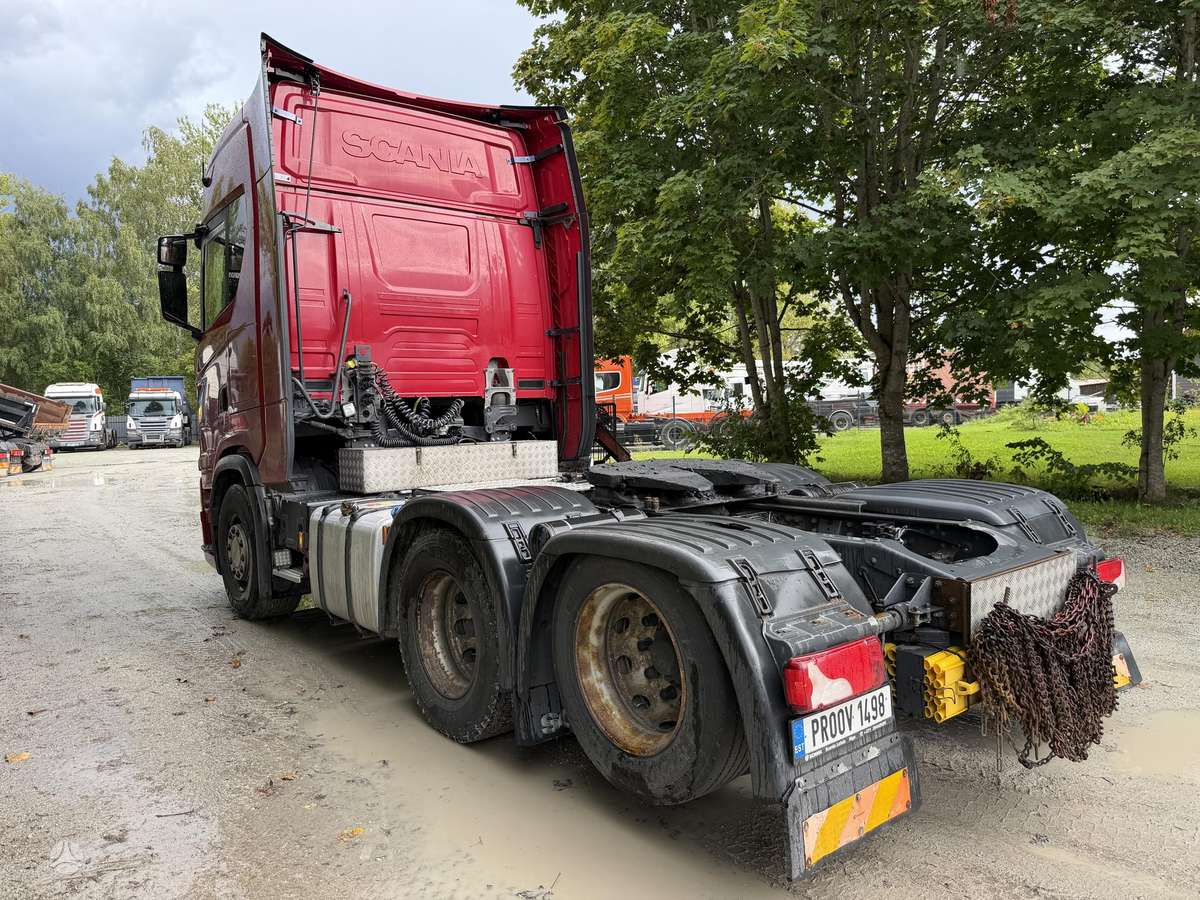 Scania S500 6x2 Hydraulic, double sleeper