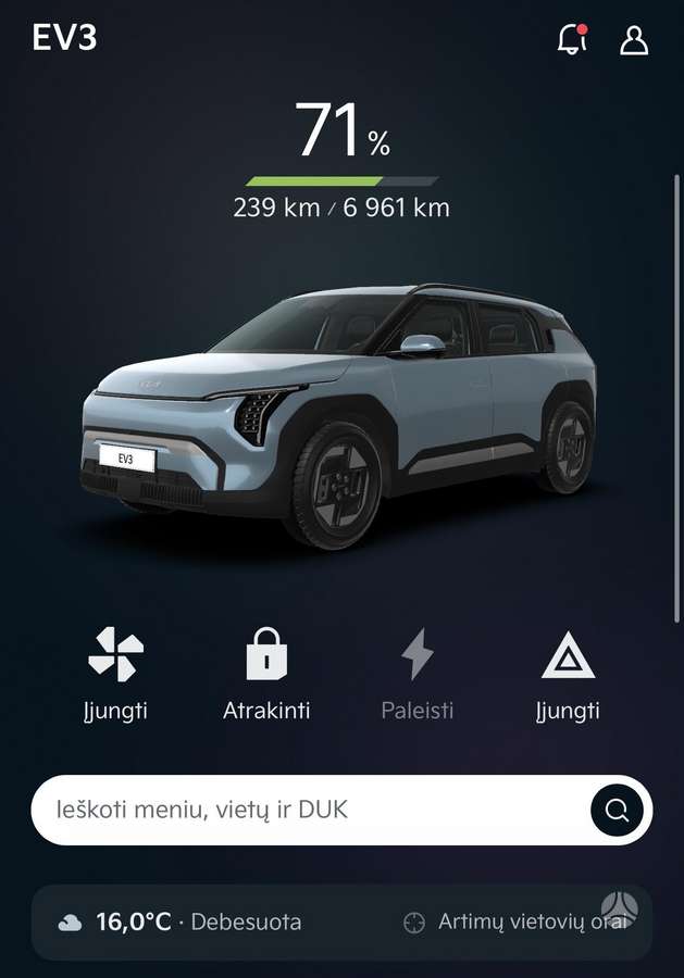Kia EV3, 58 kWh, off-road / crossover