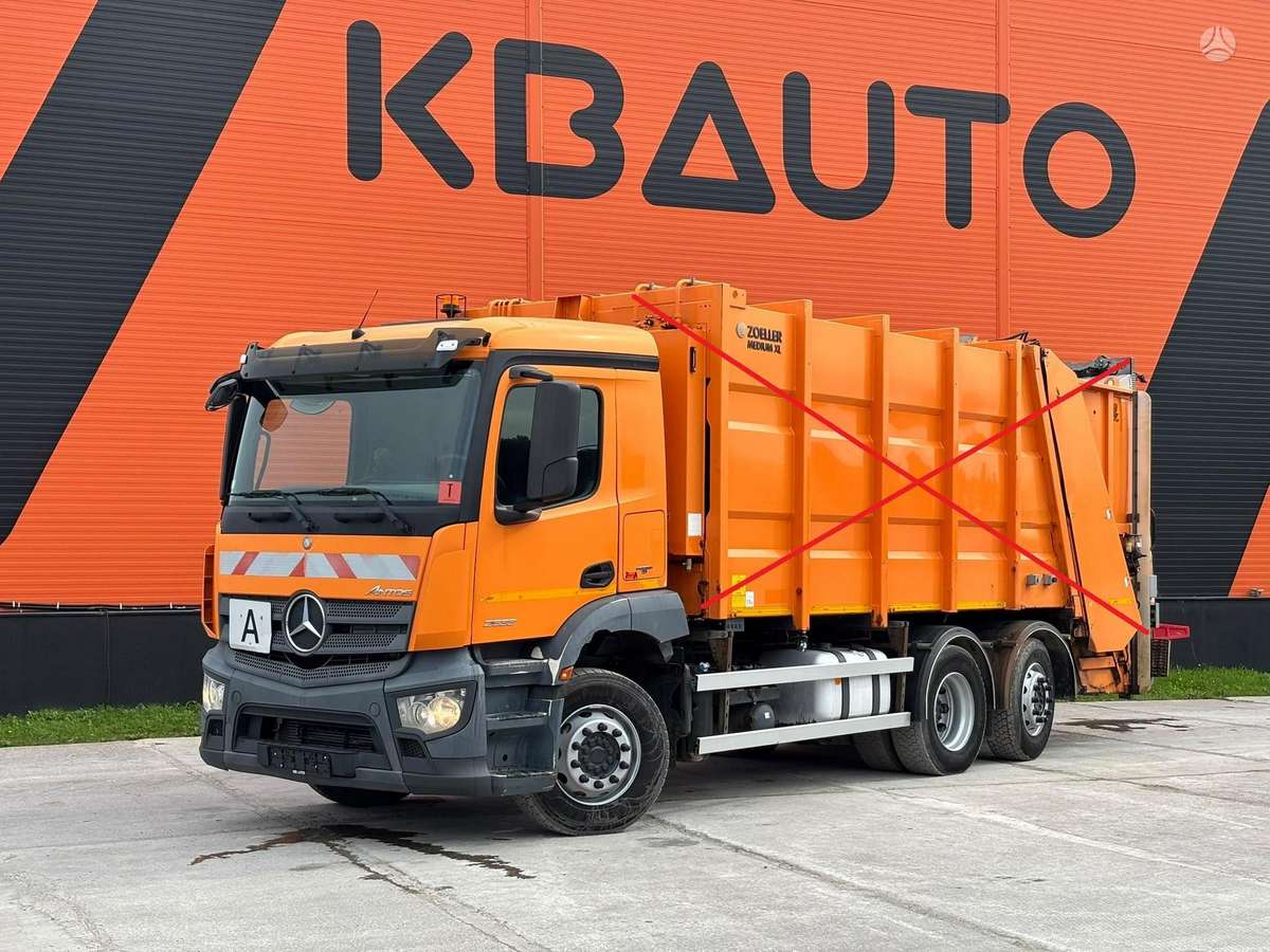 Mercedes-Benz Antos 2533 6x2*4, шасси