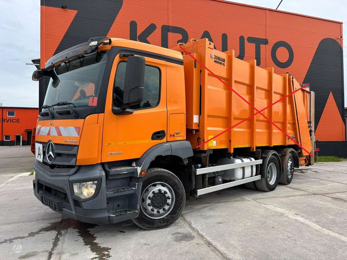 Mercedes-Benz Antos 2533 6x2*4, шасси
