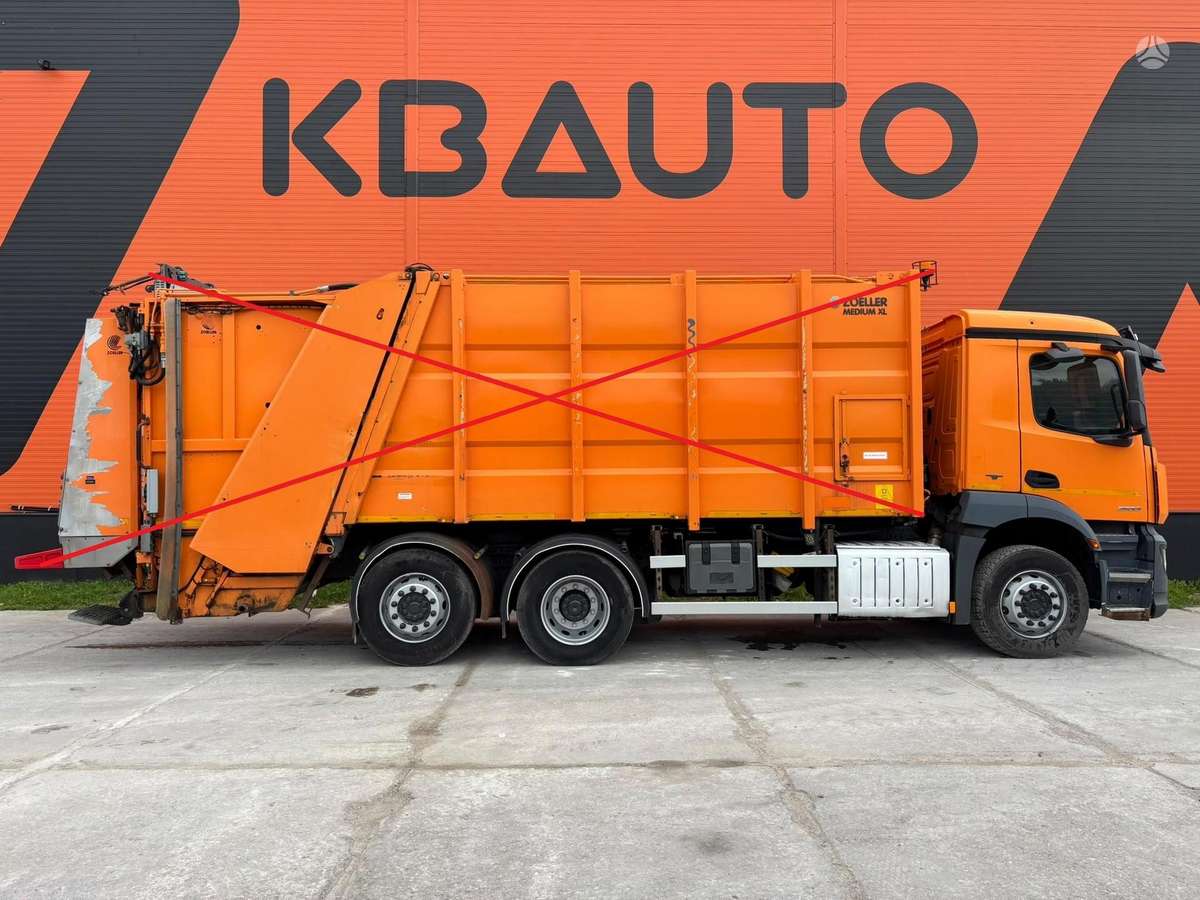 Mercedes-Benz Antos 2533 6x2*4, шасси