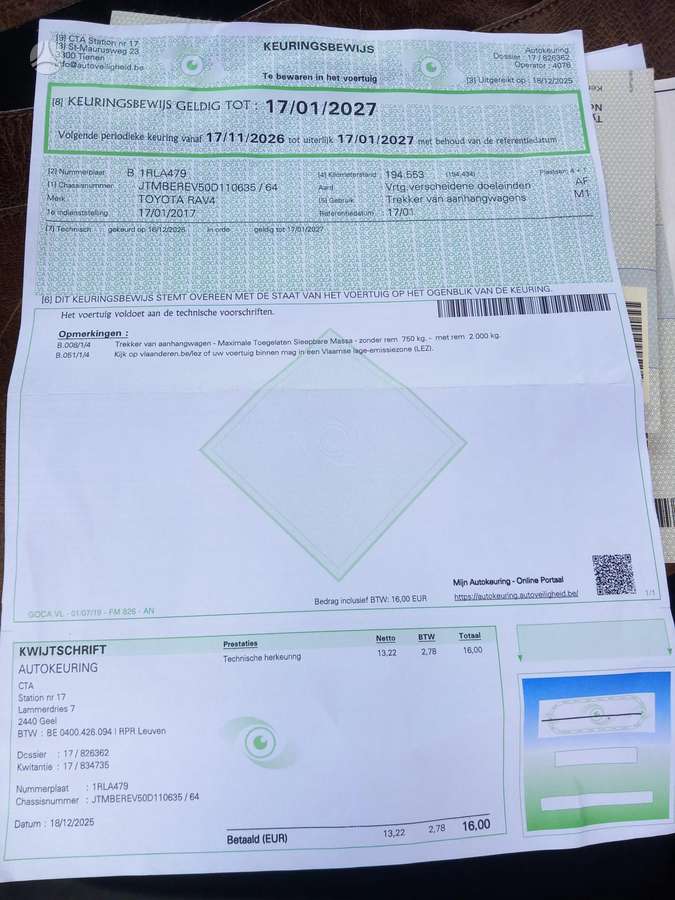 Toyota RAV4, 2.0 l., off-road / crossover