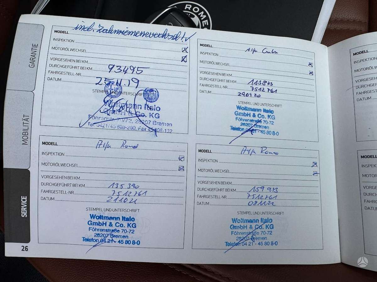 Alfa Romeo Giulia, 2.1 l., Седан