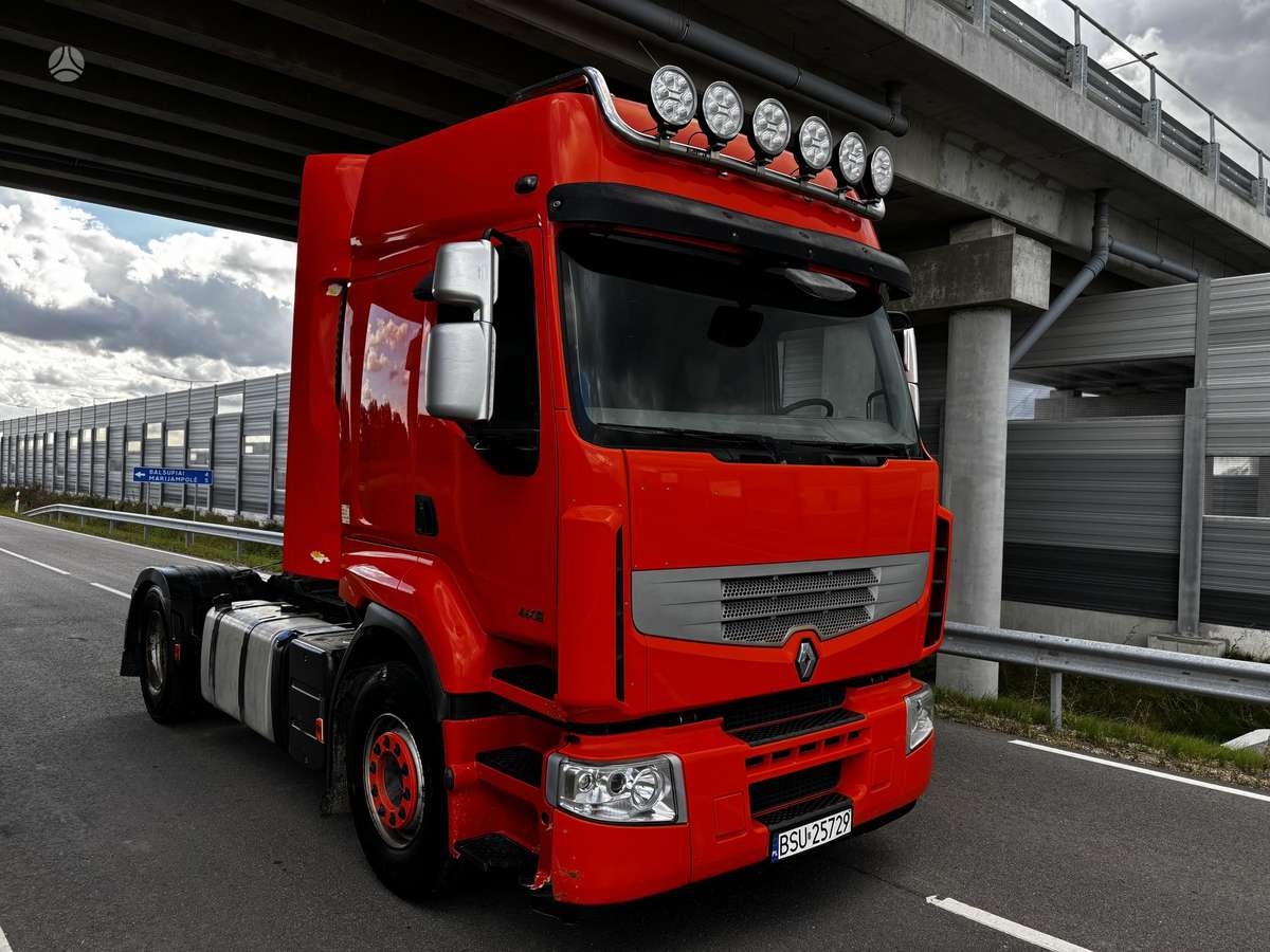 Renault Premium 460 Hidraulika, single sleeper