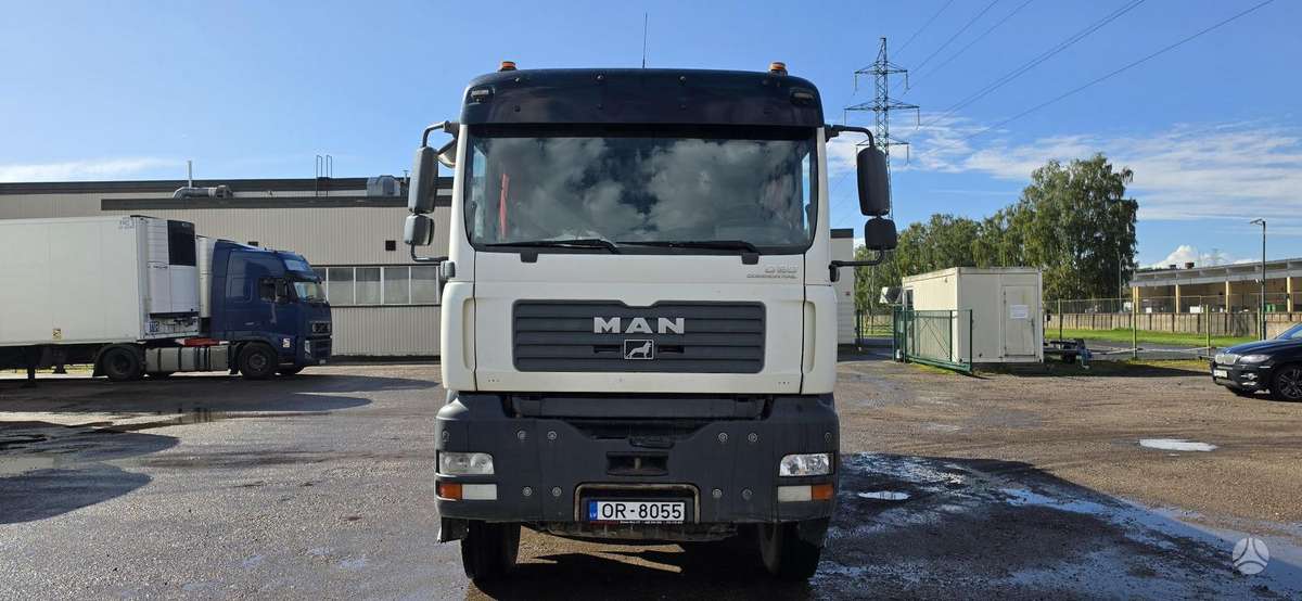 MAN TGA 35.390 8x4, dumpers / tippers