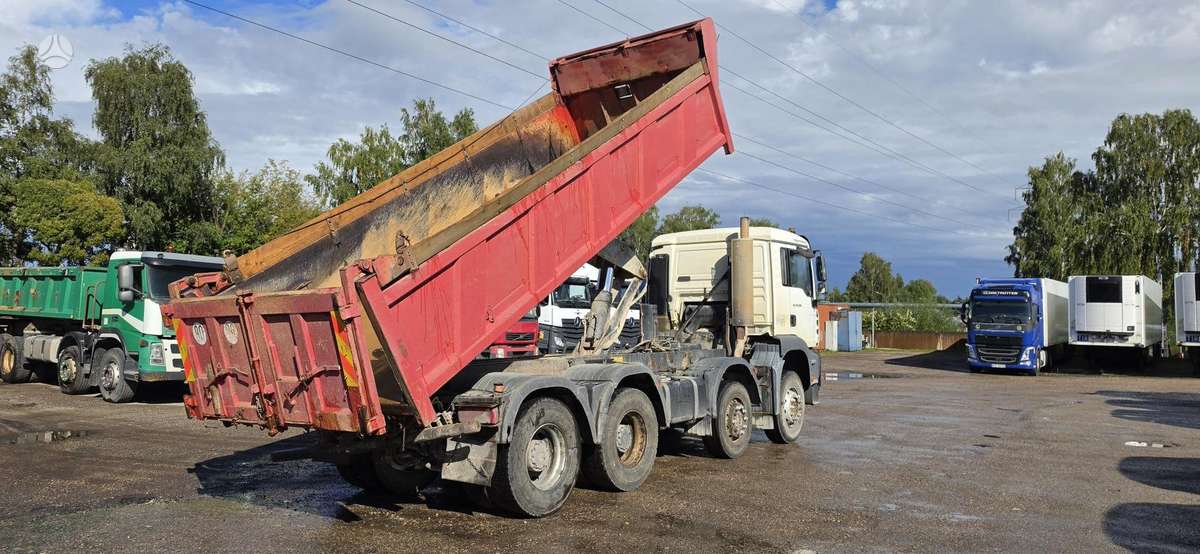 MAN TGA 35.390 8x4, dumpers / tippers