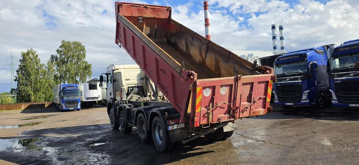 MAN TGA 35.390 8x4, самосвалы