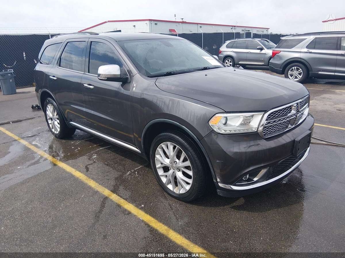 Dodge Durango, 3.6 l., off-road / crossover