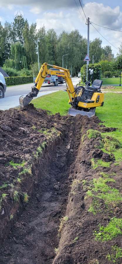 Komatsu PC 03-1, mini excavator