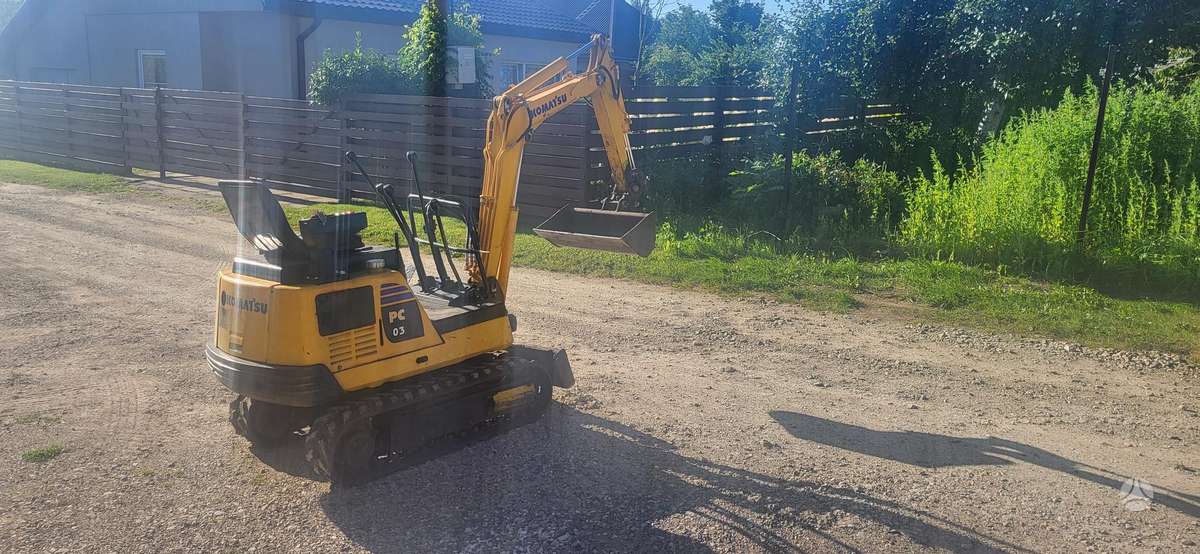Komatsu PC 03-1, mini excavator