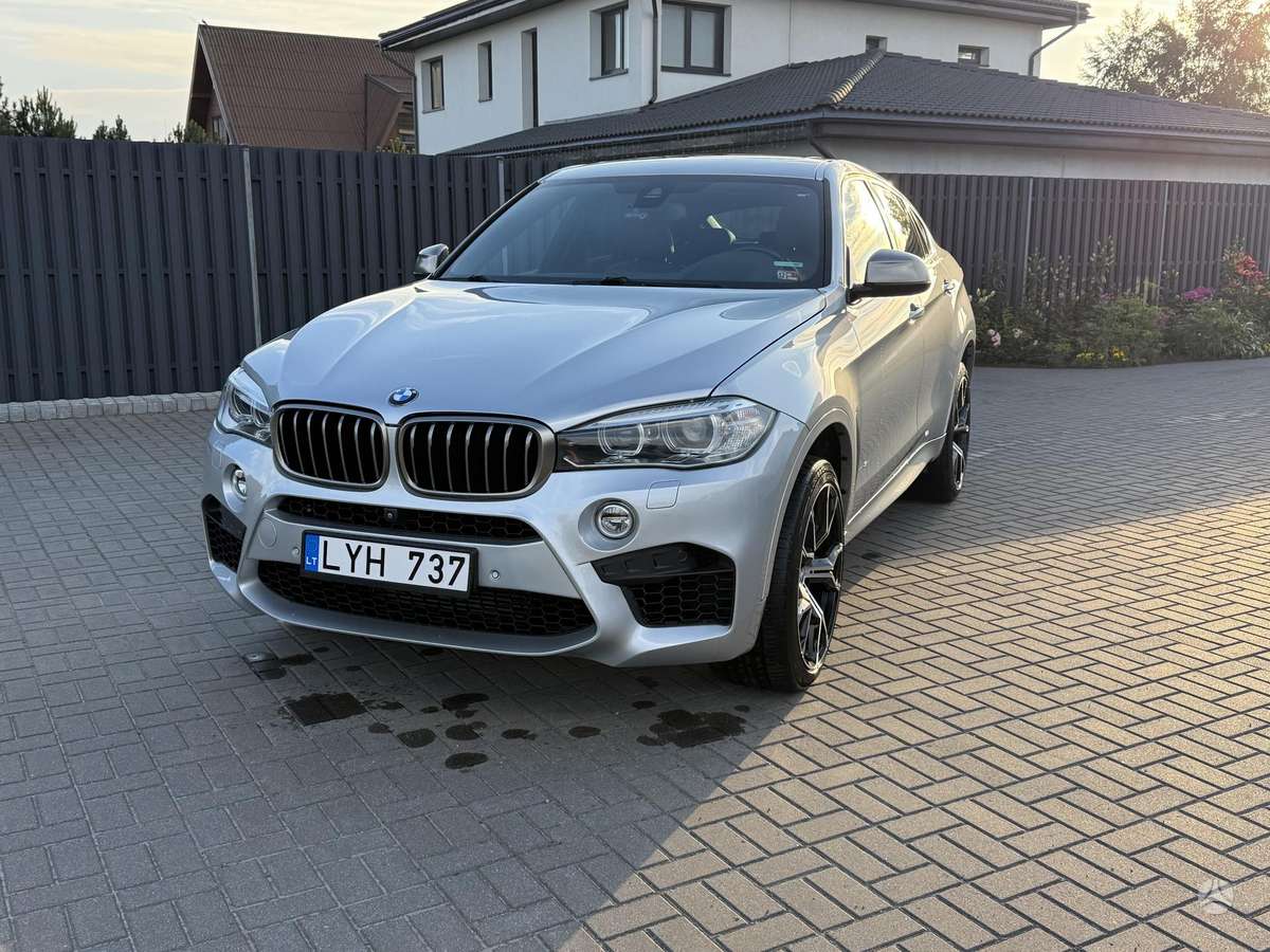 BMW X6, 3.0 l., off-road / crossover