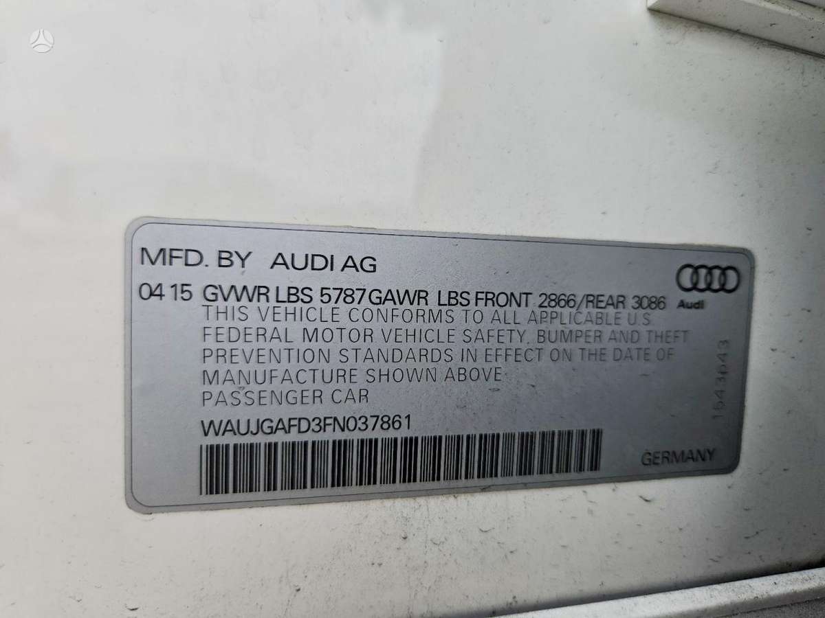 Audi A8, 3.0 l., Седан