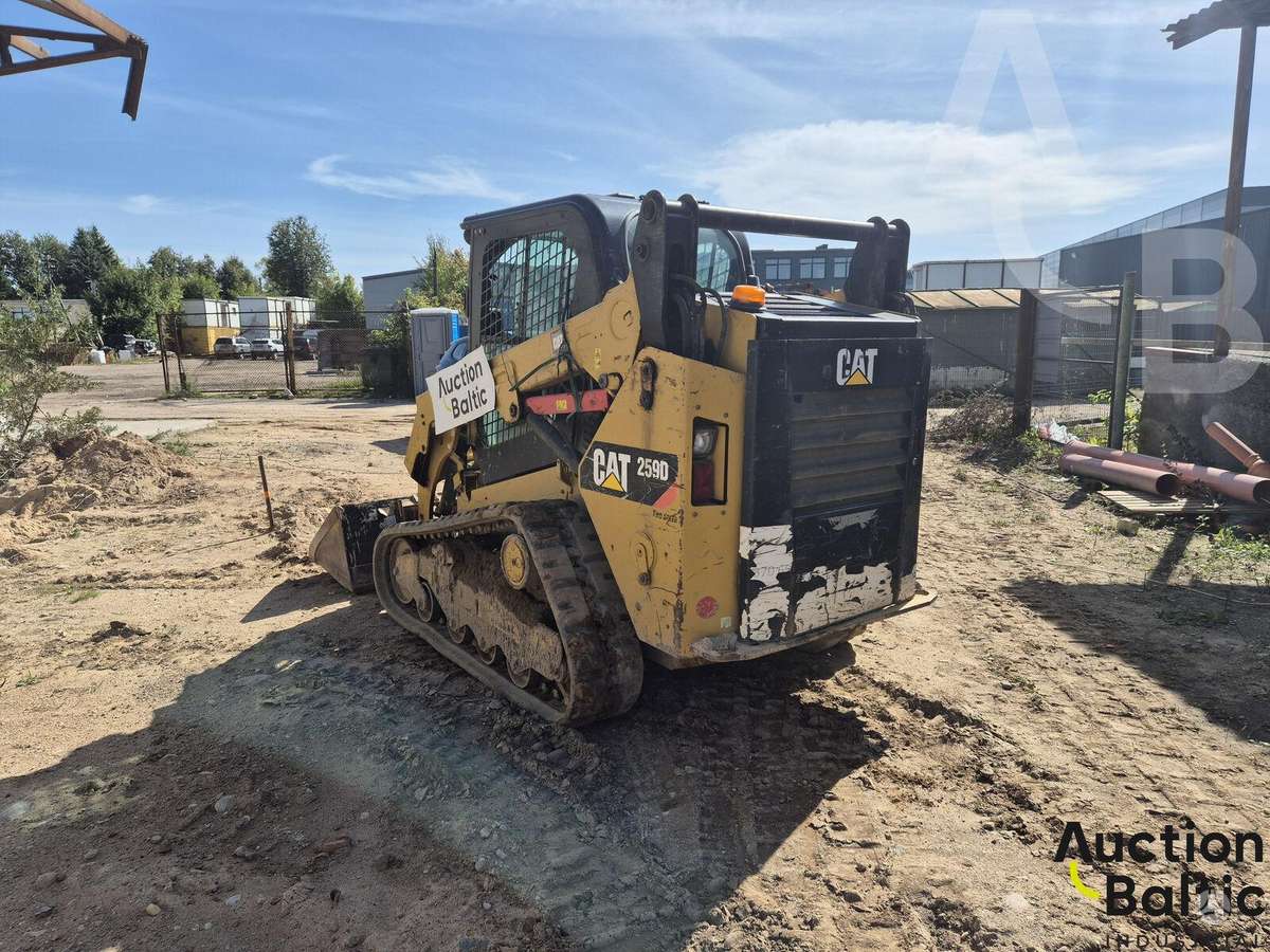 Caterpillar 259 D, mini loaders